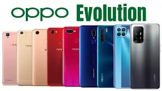 Evolution of oppo F Series - 2016-2021 All Models