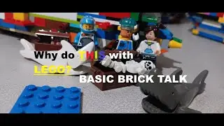 Why build Lego with basic bricks in random colors? #lego