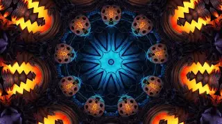 4k Trippy Halloween Visuals: A Haunting  Kaleidoscope 🎃👻