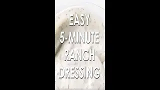 Easy Low Carb Keto Ranch Dressing Recipe