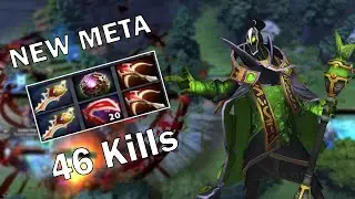 Rubick Carry New Meta 46 Kills - Godadico Dota