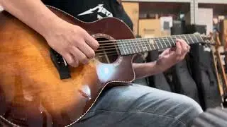 ￼A&K High Premium Solid Top Acoustic Electric Guitar AK550CEQ 36