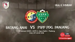 Liga 4 Sumatera Barat - Batang Anai vs PSPP Padang Panjang