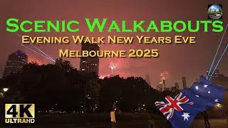 New Years Eve Walk 2025 #melbourne #australia #travel