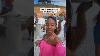 This happened while in Colombia!! 😱🇨🇴 #krissyexplores #colombia #guatapé #shorts #viral