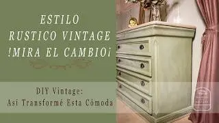[CÓMO] pintar un mueble CLÁSICO con pintura A LA TIZA