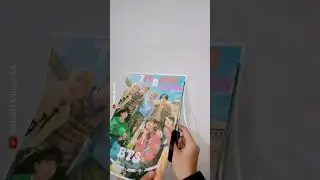 diy poster kpop + watch me edit poster bts #picsart #Shorts