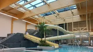 Zwembad Watergeus Zoetermeer - Twee chloorbestendige glazen daken met natuurlijke ventilatie