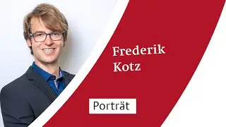 Deutscher Studienpreis 2019: Frederik Kotz (Portr&auml;t 2019)