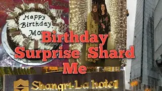 Birthday surprise#  Shard Me Bacho ke turf se Mare liye(mina'sDiary)