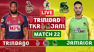 CPL 2023 Live: TKR vs JAM Live | Trinbago Knight Riders v Jamaica Tallawahs Live Scores & Commentary
