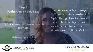 Top 3 Personal Injury Lawyers Chadds Ford