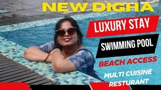 Luxury Stay Near New Digha Sea Beach | Hotel The Marine Park | Swimming Pool Hotel in New Digha