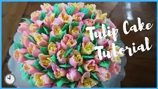 Tulip Cake Tutorial - Spring Desserts - Stuff Moms Have Time For