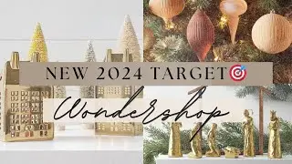 🎯 NEW 2024 TARGET CHRISTMAS WONDERSHOP DECOR PREVIEW | Affordable Neutral Christmas Decor
