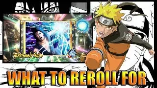 WHAT TO REROLL FOR and how to link your account in NARUTO X BORUTO Ninja Voltage