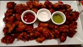 CHICKEN AND SWEETCORN PAKHORA