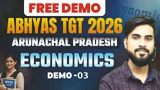 APPSC TGT Economics Demo-03 | Micro & Macro Economics | Economic Activities | MCQs | ABHYAS