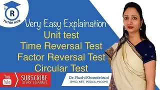 Test of Adequacy in Hindi | Index number | Dr. A.S. Ruchi Khandelwal