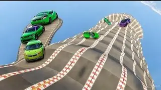 The Ultimate GTA 5 Mega Ramp Parkour || hardest parkour ever 