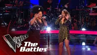 Christina Ellinas VS Nyema Kalfon - 'Confident' | The Battles | The Voice UK 2019