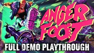 Anger Foot - Hotline Miami Meets Deathloop!? 😮 (Full Demo Playthrough) 4K60