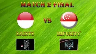 SAINTS vs IMPUNITY | MSC Grand Final Day 1 | Match 2 Final | Mobile Legends Bang Bang