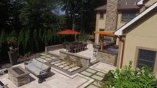 Outdoor Living Space Design - North Caldwell, NJ - Landscape Inspiration