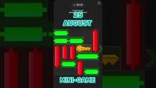 HAMSTER KOMBAT 25 AUGUST MINI-GAME MADE EASY KEY puzzle solve