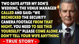 My Son's Wedding Venue Called: We Found Security Footage. Come Alone, Don't Tell Your Wife!