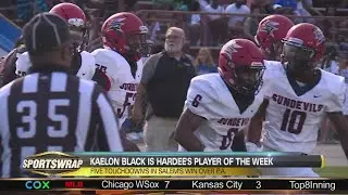 Salem's Kaelon Black named Hardee's Player of the Week