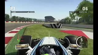 F1 2015 game - Barcelona test day