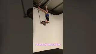 Sequence I taught in class last week! #circus #aerial #trapeze #split #calisthenics