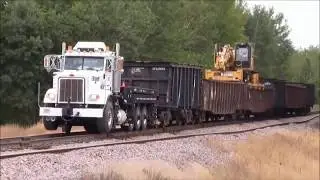 Australian Road Train Truck, Railway Tractor, Loader, Oversize Load Transportation Mega M