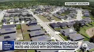 First-ever housing development powered heated and cooled by geothermal technology