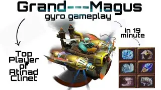 Gyro GamePlay | Full Item lvl 25 in 19 min| Top Player | DOTA 1  | ATINAD |