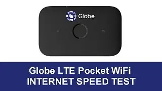 Globe Pocket WiFi Huawei E5573Cs 933 Internet Speed Test