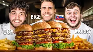 NEJVĚTŠÍ BURGER V EVROPĚ (challenge)