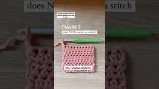 Объяснение поворотных цепочек для вязания крючком. Часть 1