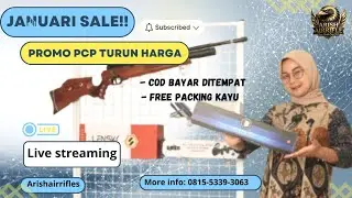 🔴LIVE STREAMING ARISHAIRRIFLES|| 3 UNIT PCP PREMIUM SPEK BIGGAME‼️