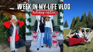 WEEK IN MY LIFE VLOG @ HOME  || Thanksgiving, family time, Black Friday shopping & more