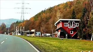 Edersee : Eine Fahrt auf der Ederseerandstra&szlig;e von Affoldern bis zur Dorfstelle  Alt Berich