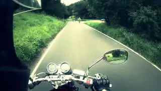 Honda VRX 400 - Box Hill zig zag road motorcycle ride