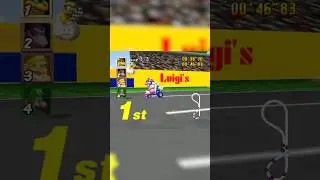 Luigi&rsquo;s Raceway shortcut - Mario Kart 64 Wall Jump Trick