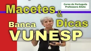 #VUNESP macetes e dicas da Banca|Aulão de Português Reta Final Concurso Polícia Militar São de Paulo
