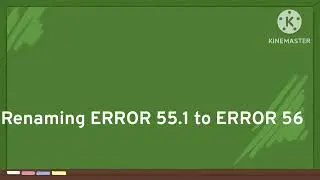 ERROR 56