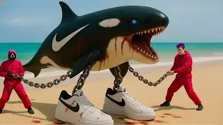 Italian Brainrot - Caught by Thanos Squid Game in the real world! (Official Music Video)