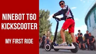Ninebot KickScooter T60 - The First Self-Driving Scooter