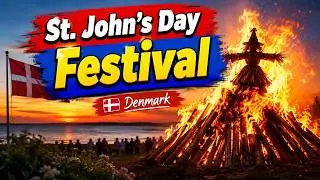 St. John's Day Festival Denmark 2023 | Sankthansaften: A Magical St. John's Eve Celebration