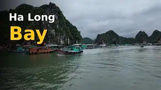 Halong Bay Vietnams beautiful Island / Solo Backpacking Asia #32